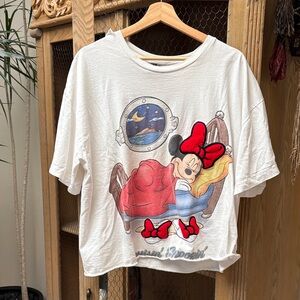 Vintage Disney Cruise Line Cruisin' & Snoozin' Distressed T-Shirt